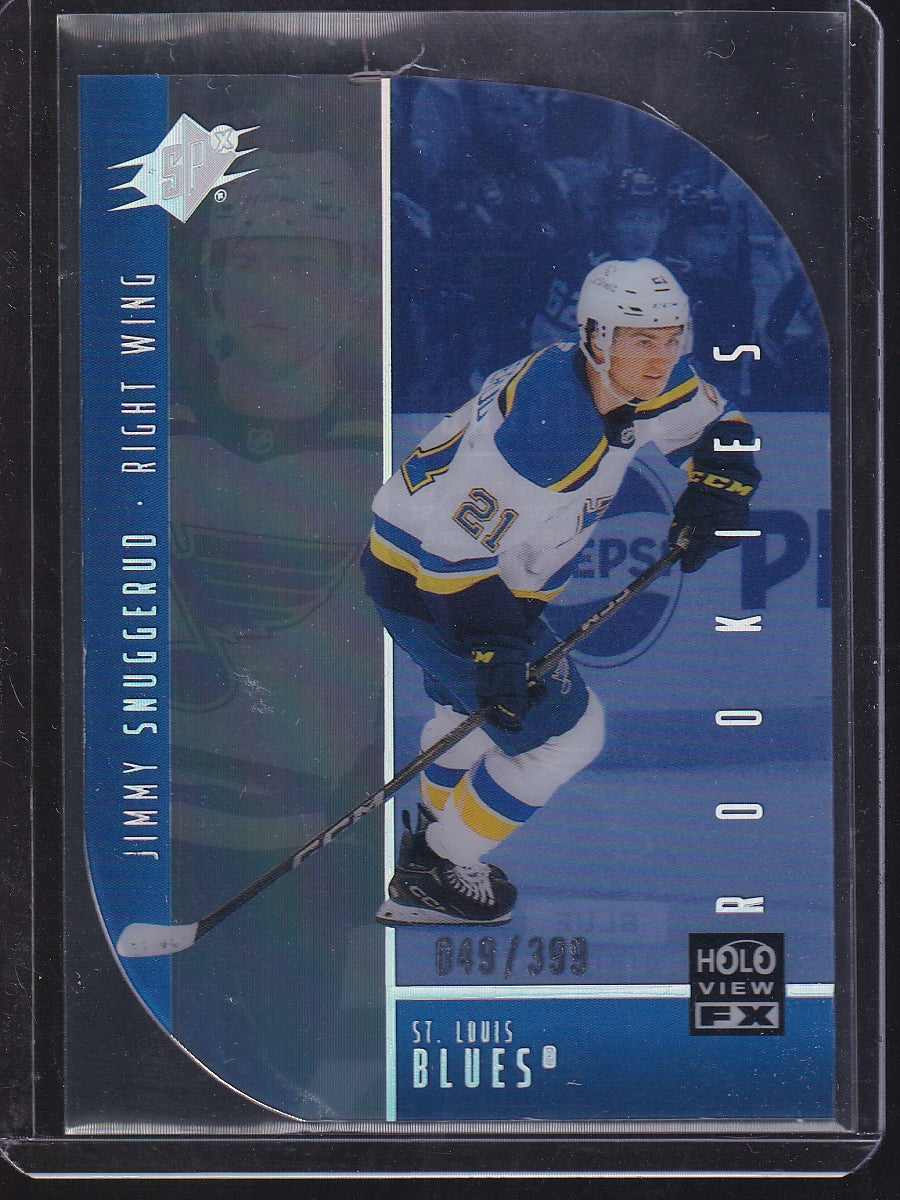 2025-26 SPx #HV-38 Jimmy Snuggerud Holoview F/X