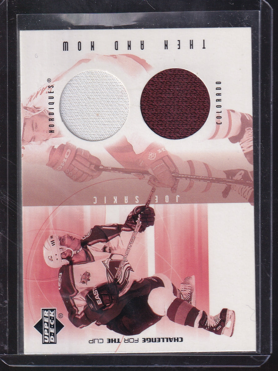 2001-02 Upper Deck Challenge for the Cup #TN-JS Joe Sakic Jerseys