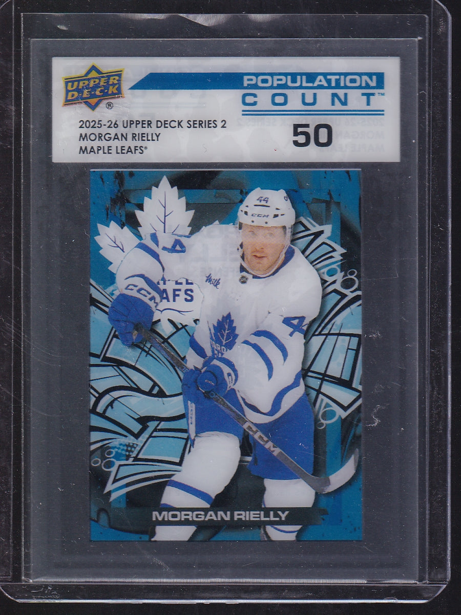2025-26 Upper Deck #PC-46 Morgan Rielly Population Count 50