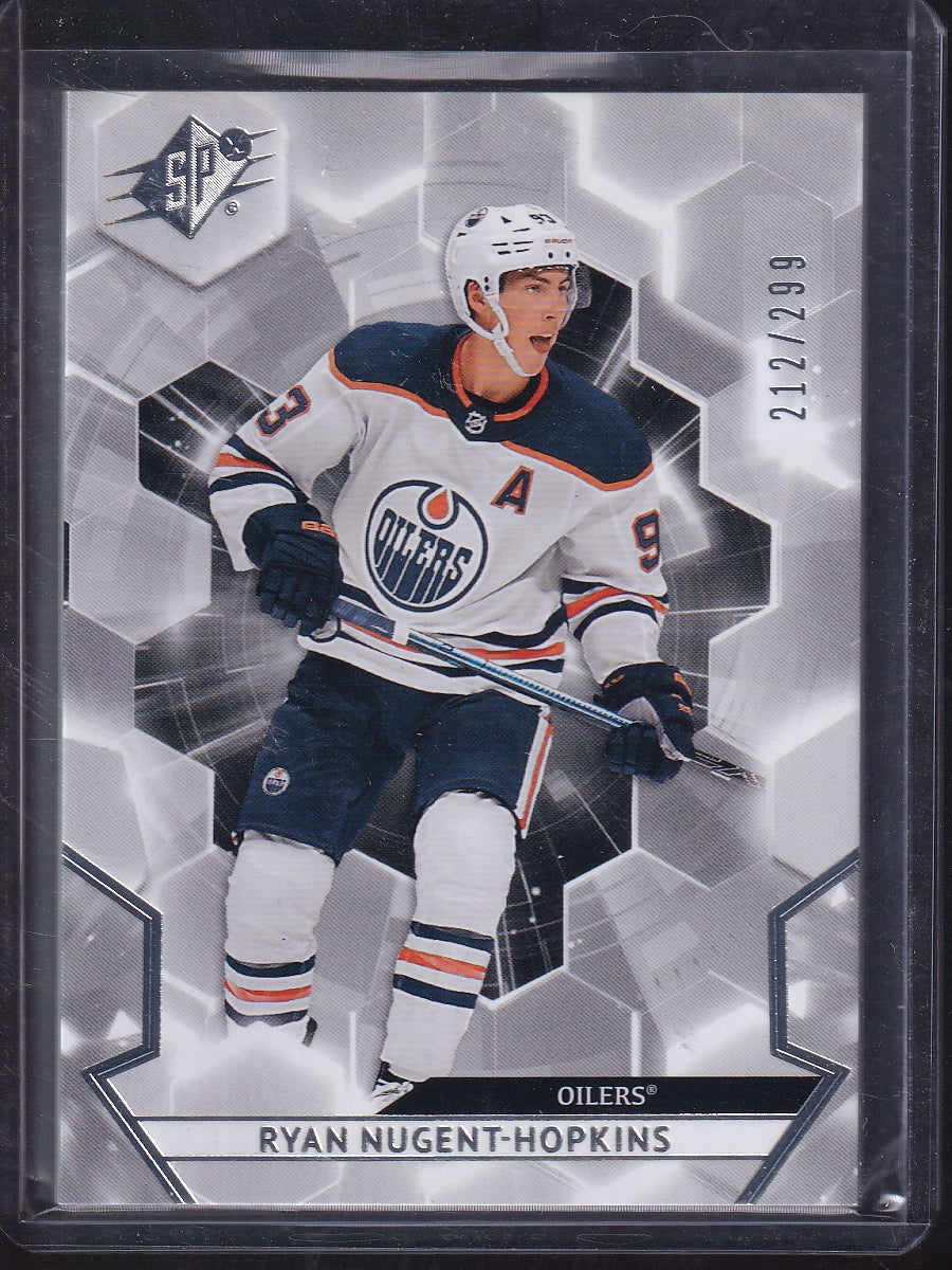 2020-21 SPx #8 Ryan Nugent-Hopkins #/299