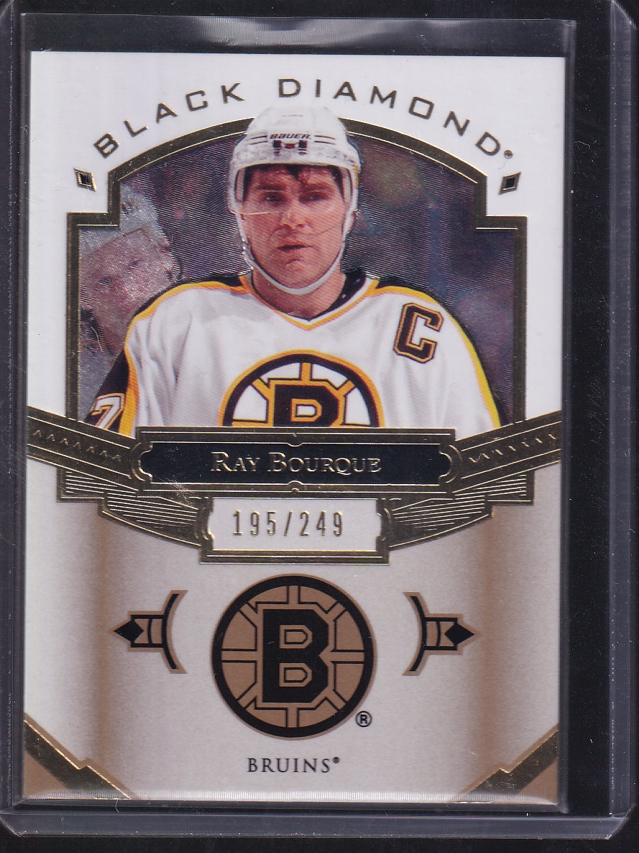 2016-17 Upper Deck Black Diamond #BDB-RB Ray Bourque #/249