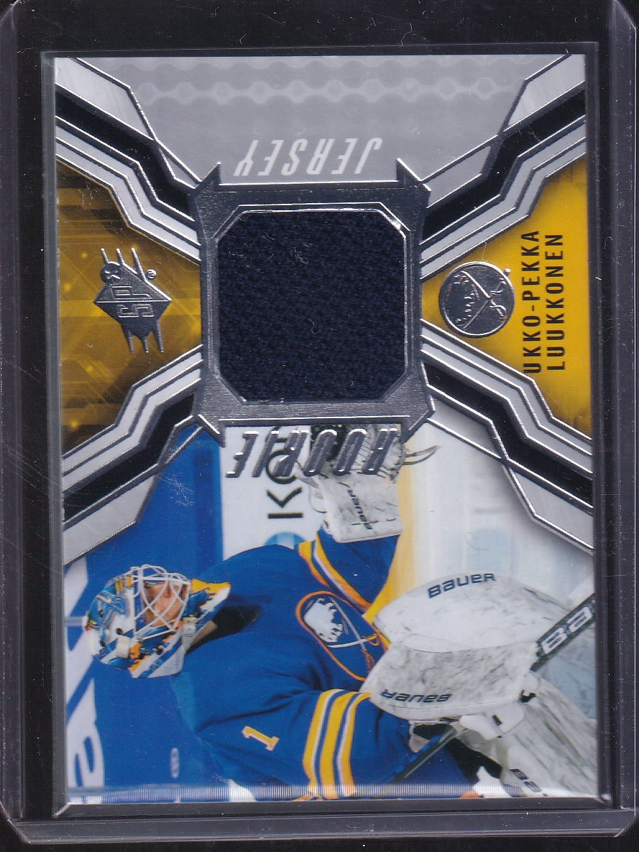 2021-22 SPx #RJ-UL Ukko-Pekka Luukkonen Rookie Jersey