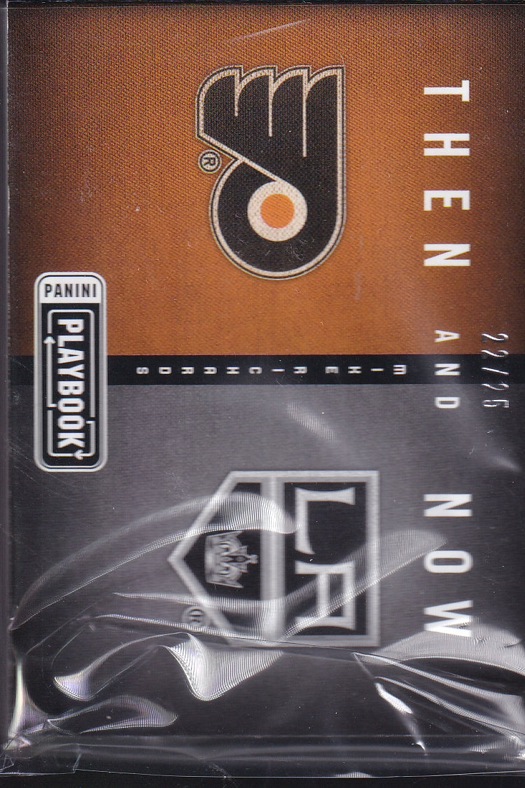 2013-14 Panini Playbook #TN-MRI Mike Richards Then and Now Jerseys Prime