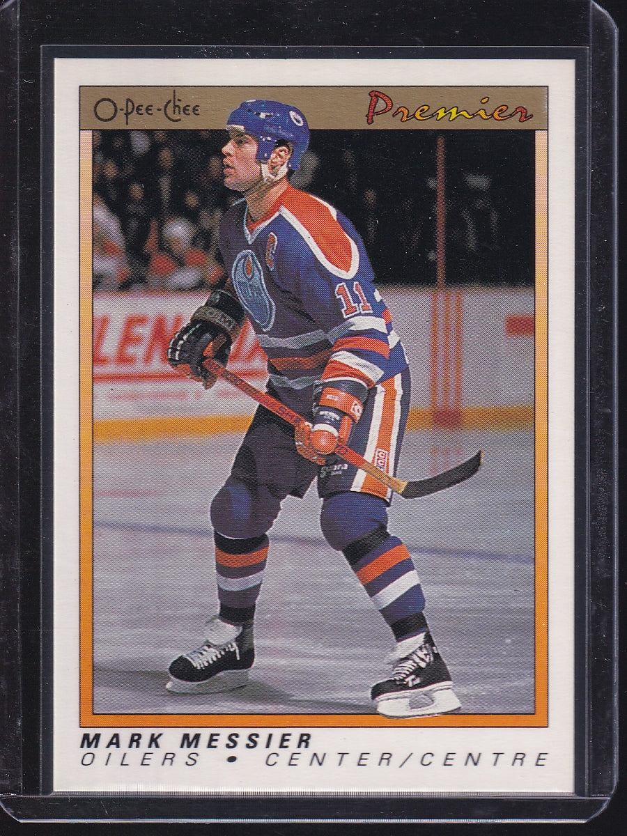 1990-91 O-Pee-Chee Premier #71 Mark Messier
