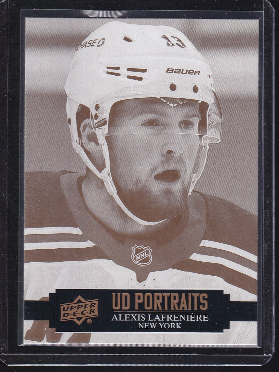 2021-22 Upper Deck #P-6 Alexis Lafreniere UD Portraits