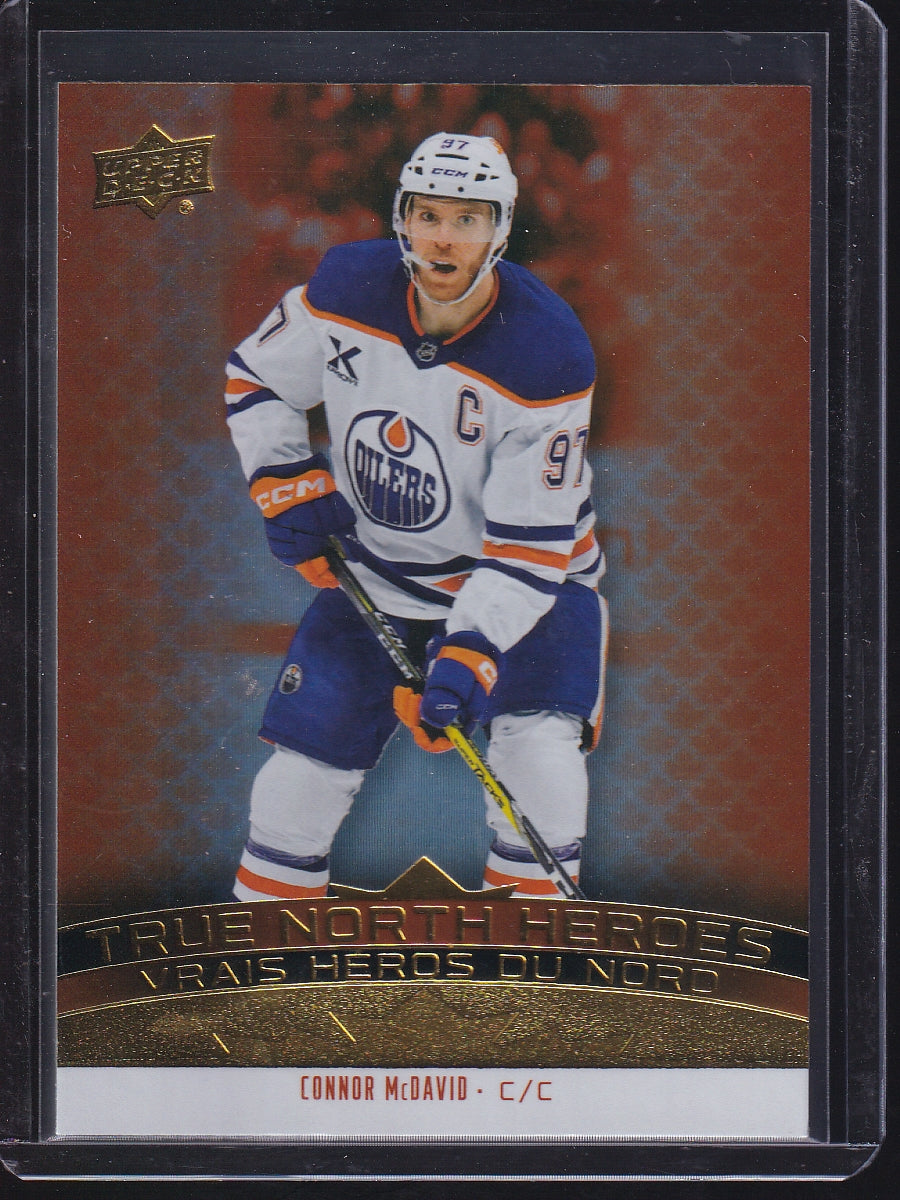 2025-26 Upper Deck Tim Hortons #TNH-8 Connor McDavid True North Heroes