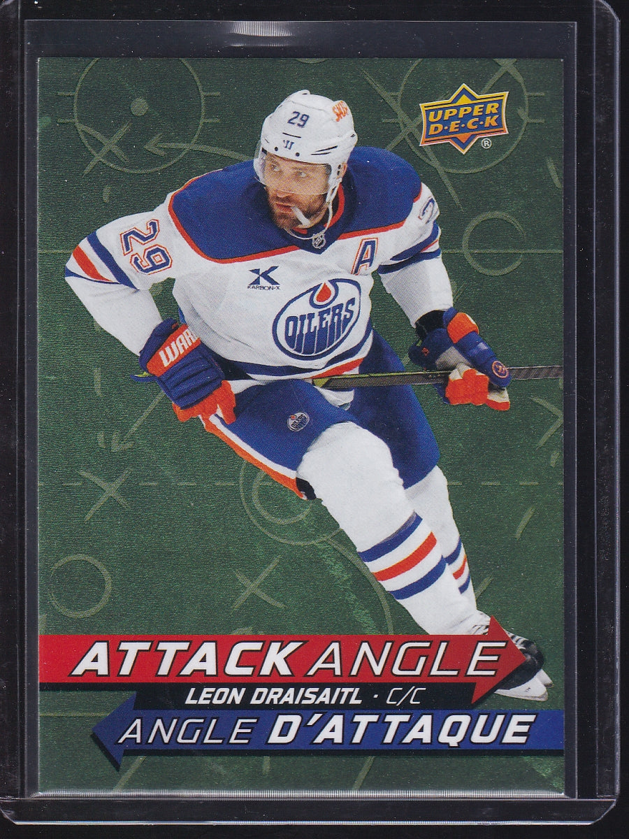 2025-26 Upper Deck Tim Hortons #AA-5 Leon Draisaitl Attack Angle