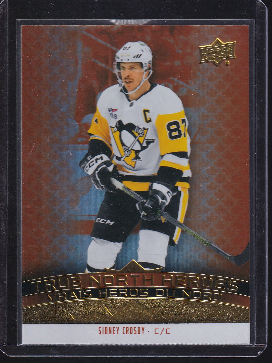 2025-26 Upper Deck Tim Hortons #TNH-16 Sidney Crosby True North Heroes