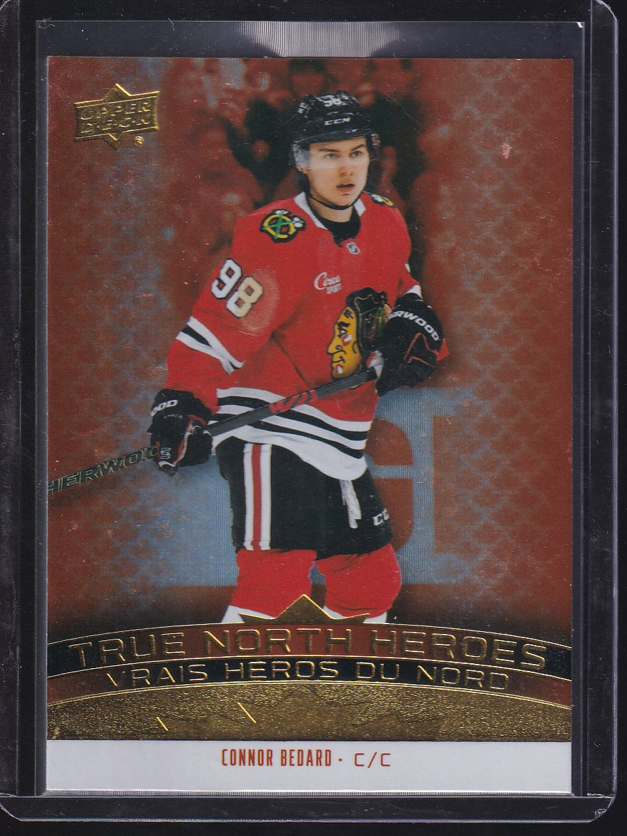 2025-26 Upper Deck Tim Hortons #TNH-17 Connor Bedard True North Heroes