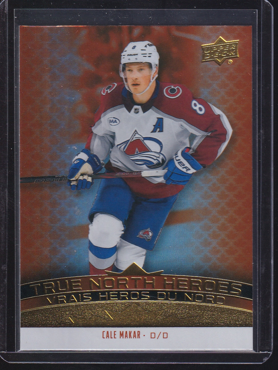 2025-26 Upper Deck Tim Hortons #TNH-3 Cale Makar True North Heroes