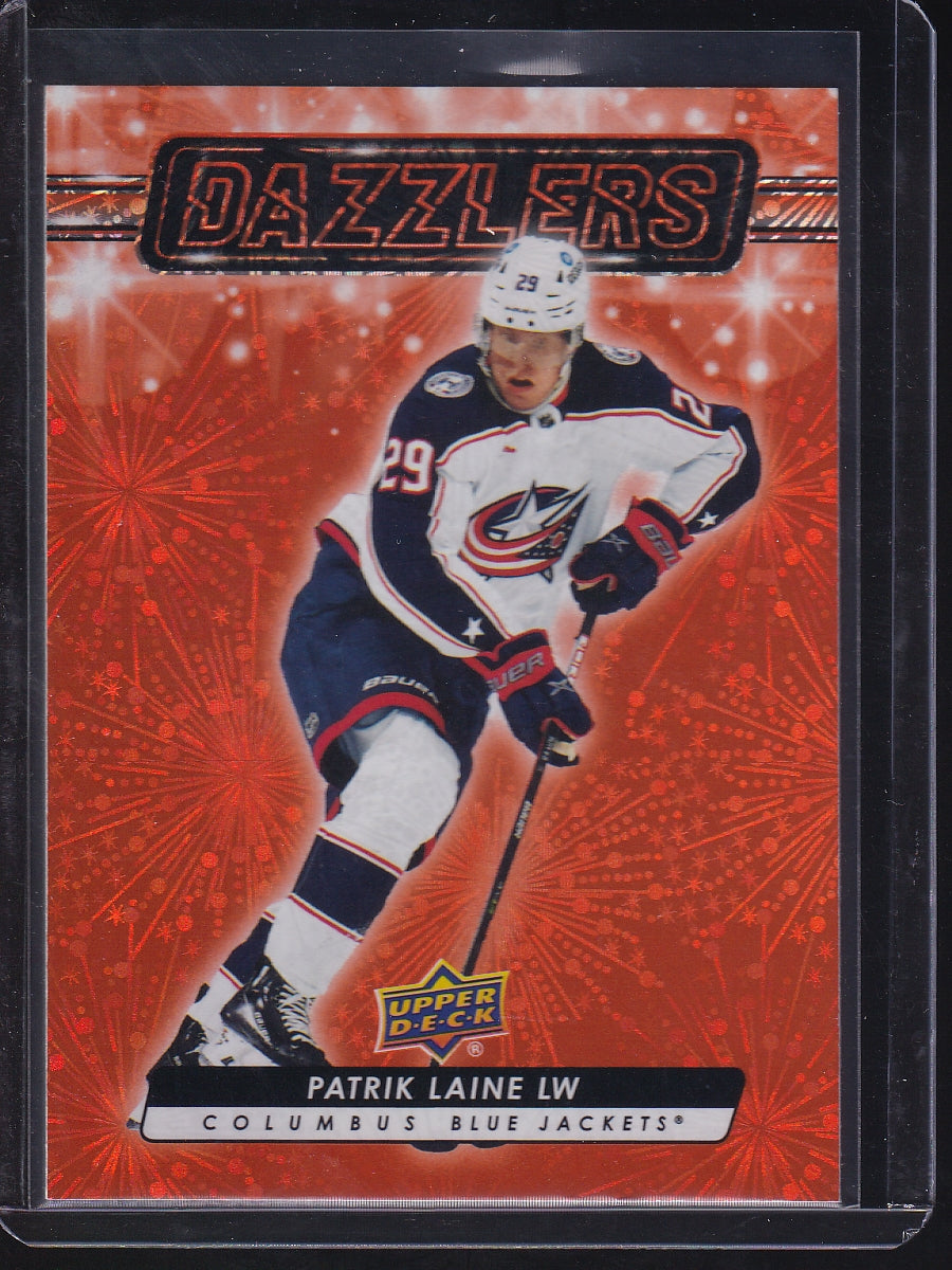 2023-24 Upper Deck #DZ-90 Patrik Laine Dazzlers Orange