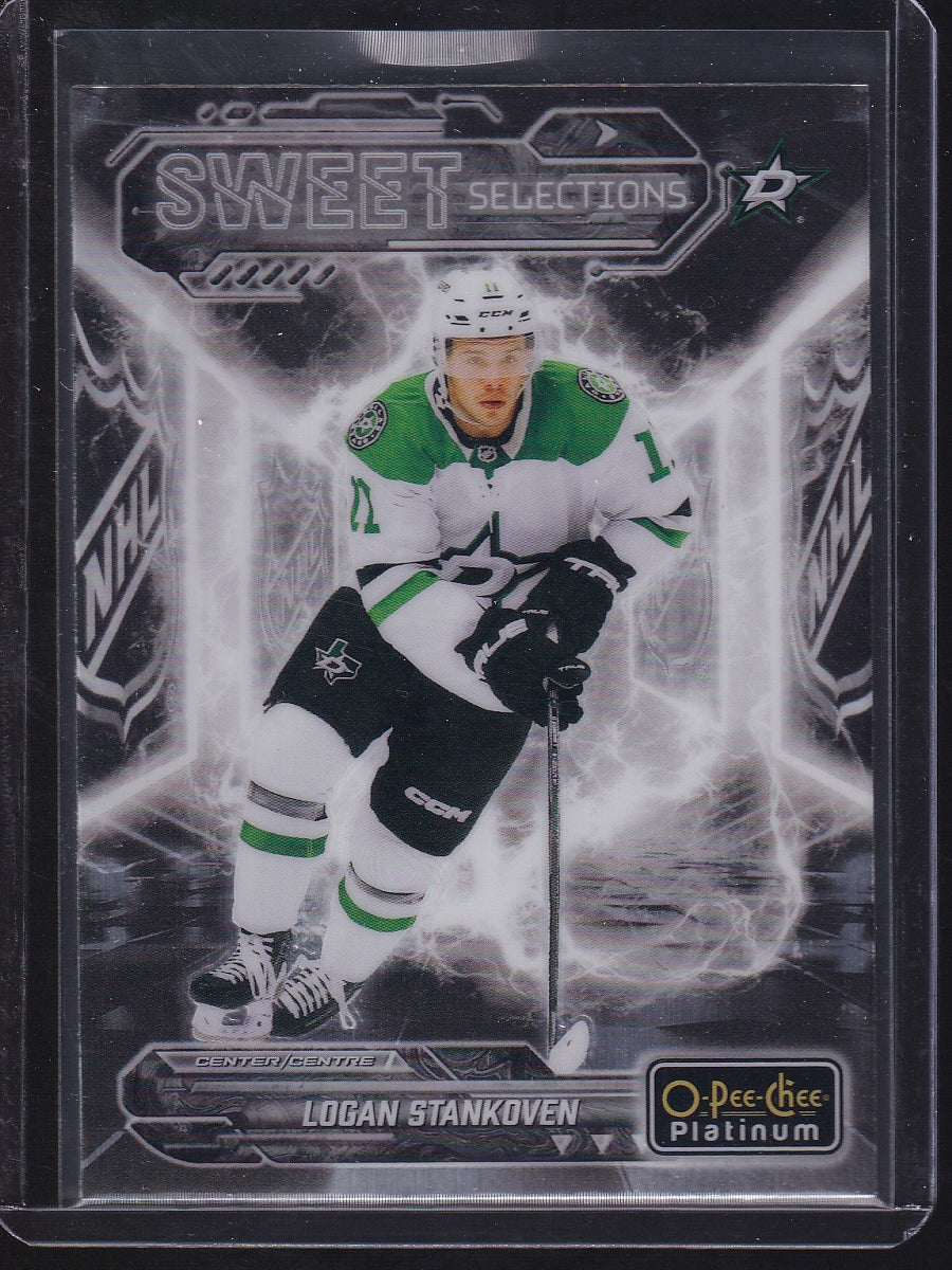 2024-25 O-Pee-Chee Platinum #SS-10 Logan Stankoven Sweet Selections
