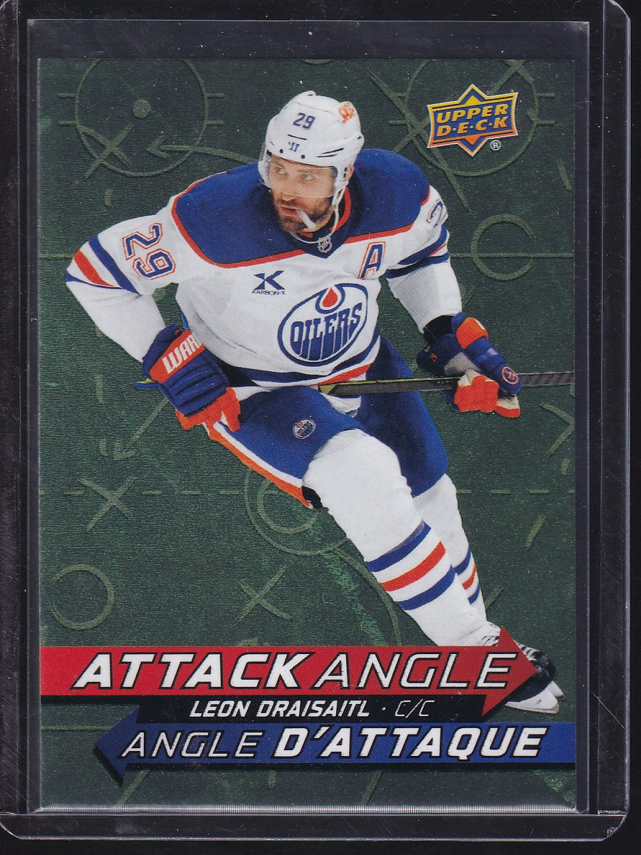 2025-26 Upper Deck Tim Hortons #AA-5 Leon Draisaitl Attack Angle
