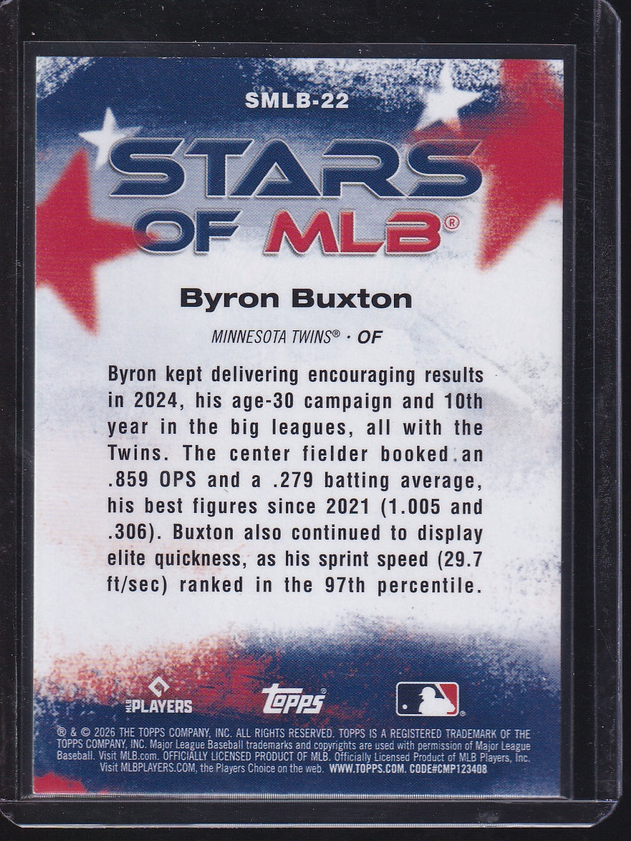2026 Topps #SMLB-22 Byron Buxton Stars of MLB