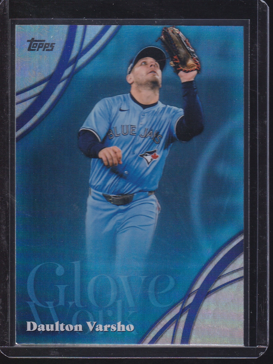2026 Topps #GW-55 Daulton Varsho Glove Work