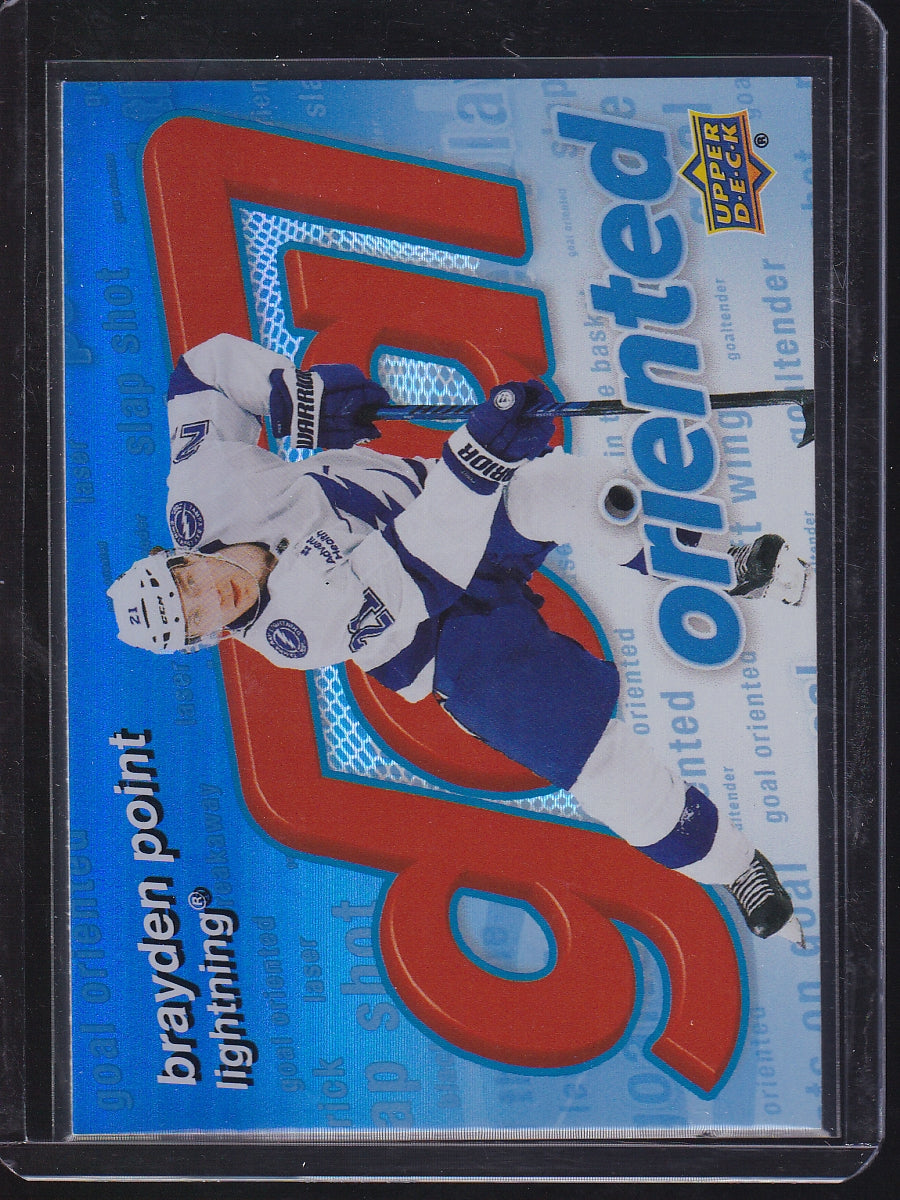 2025-26 Upper Deck #GO-13 Brayden Point Goal Oriented