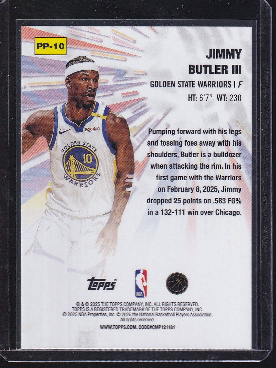 2025-26 Topps #PP-10 Jimmy Butler III Power Players