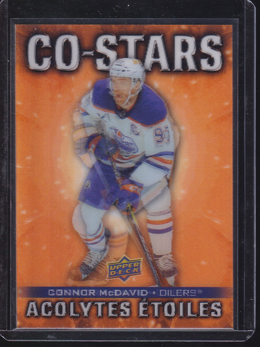 2025-26 Upper Deck Tim Hortons #CO-2 Connor McDavid / Leon Draisaitl Co-Stars