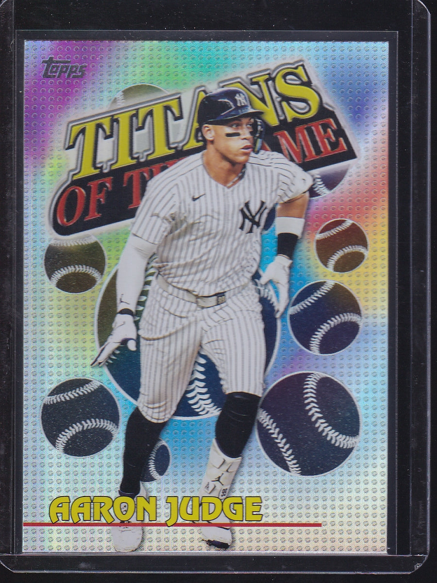 2026 Topps #TOG-3 Aaron Judge Titans of the Game