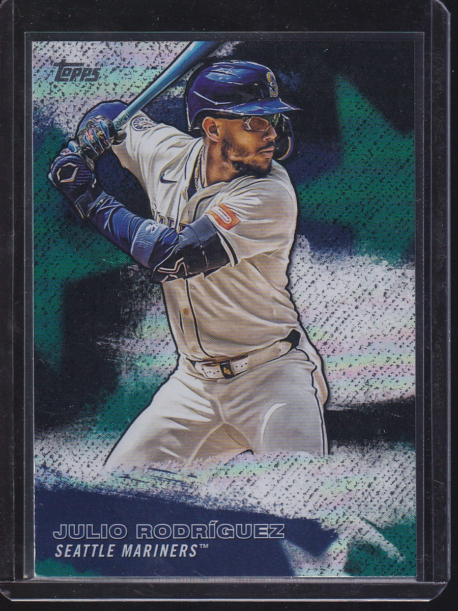 2026 Topps #SMLB-4 Julio Rodríguez Stars of MLB Crackle Foil