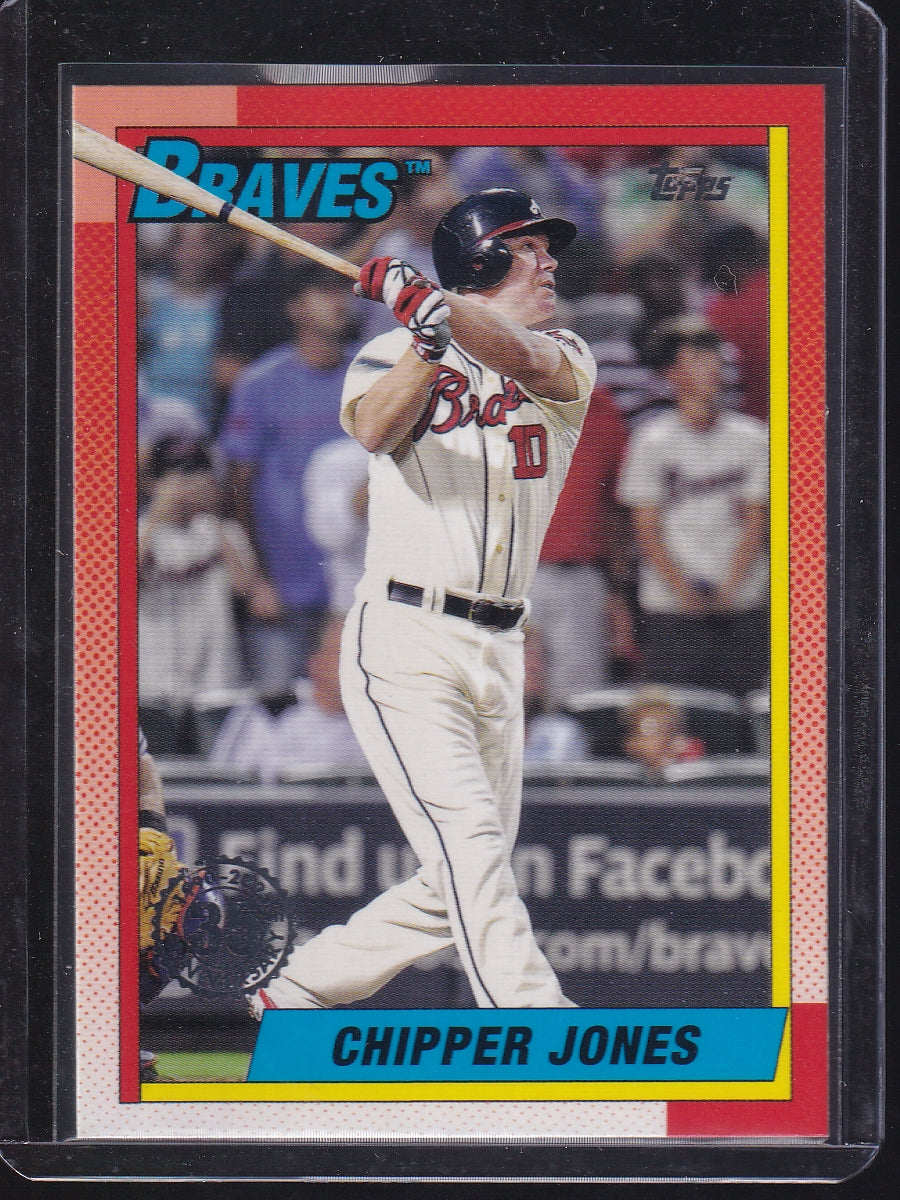 2021 Topps #86AS-29 Chipper Jones 1986 Topps Baseball 35th Anniversary All-Stars