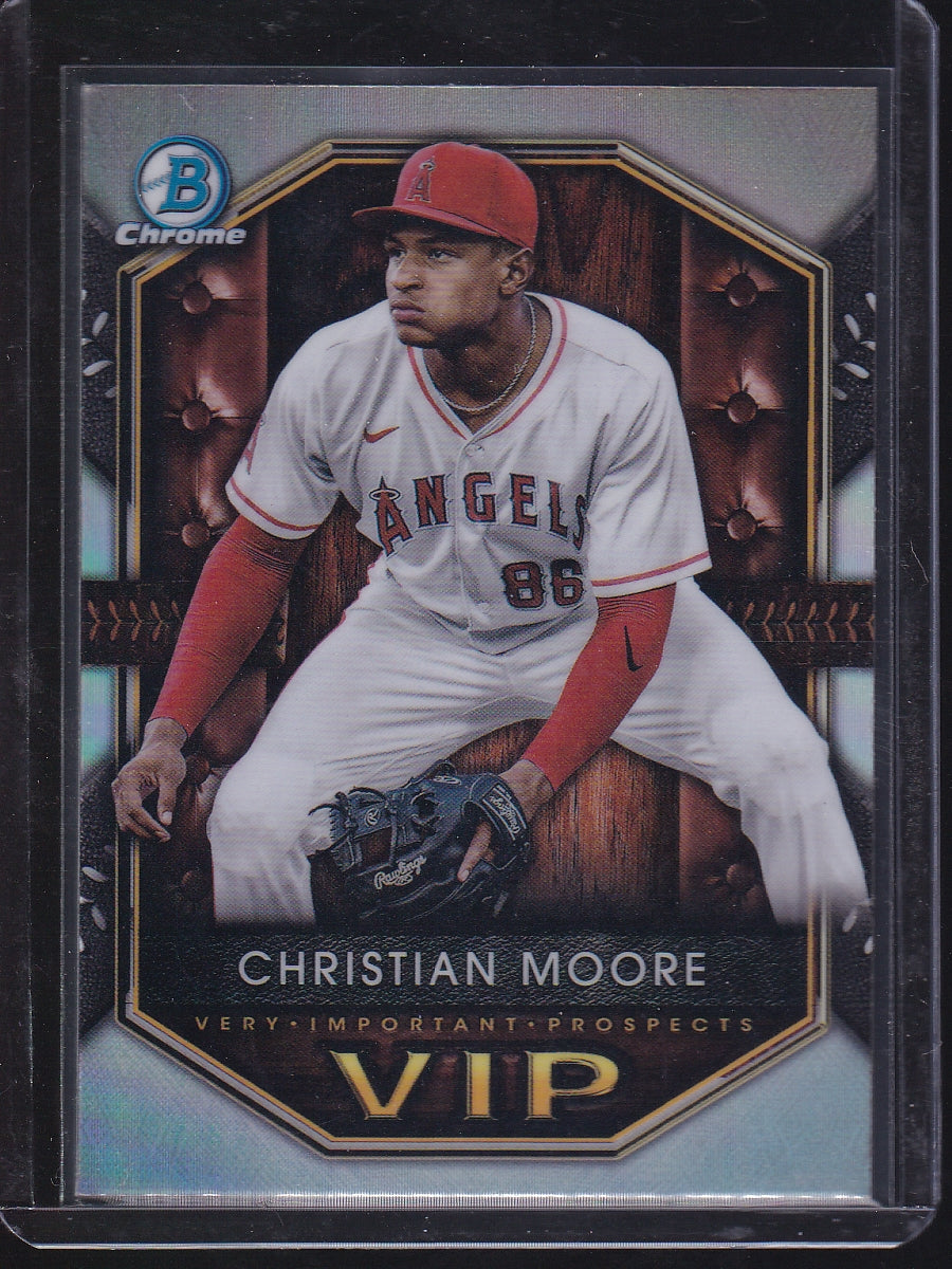 2025 Bowman #VIP-12 Christian Moore Very Important Prospects