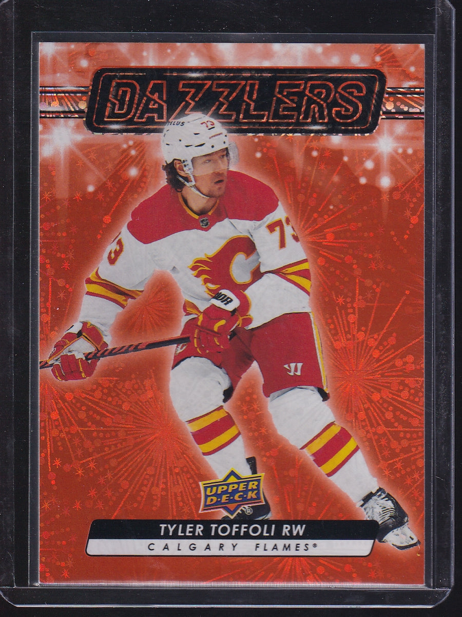 2023-24 Upper Deck #DZ-84 Tyler Toffoli Dazzlers Orange
