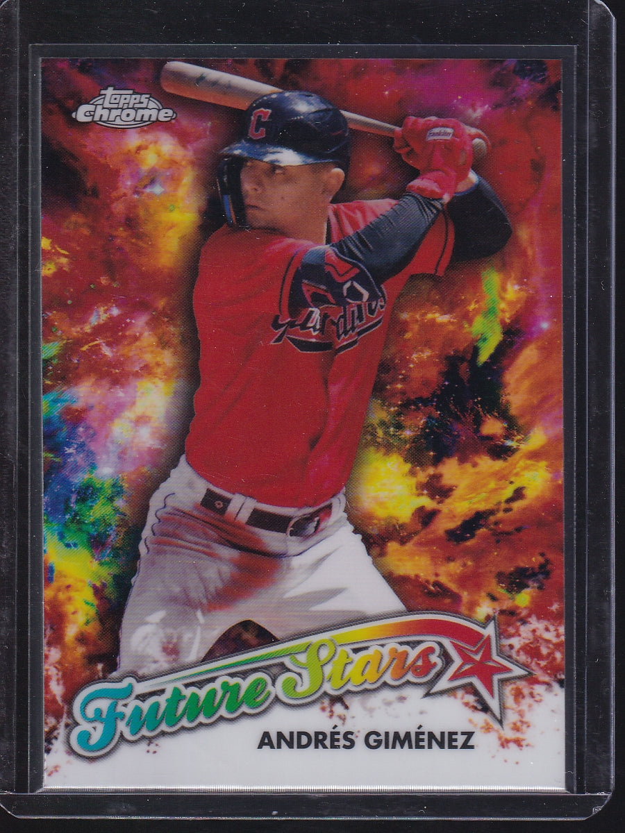 2023 Topps Chrome Update #FSU-11 Andrés Giménez Future Stars