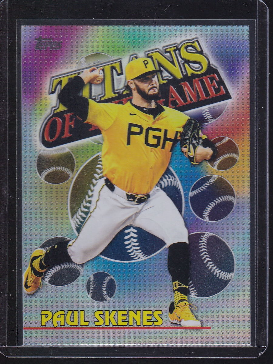 2026 Topps #TOG-14 Paul Skenes Titans of the Game