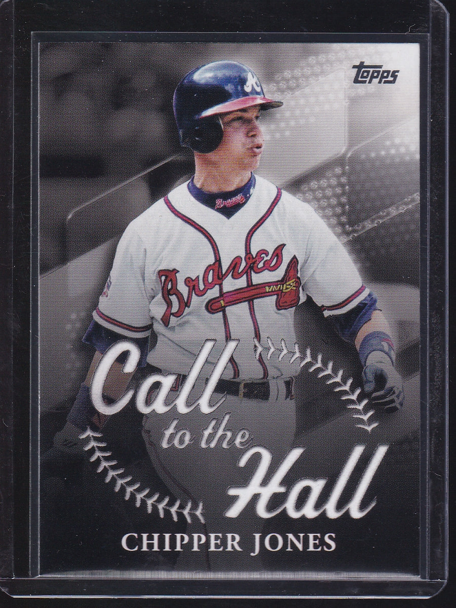 2025 Topps #CTH-2 Chipper Jones Call to the Hall