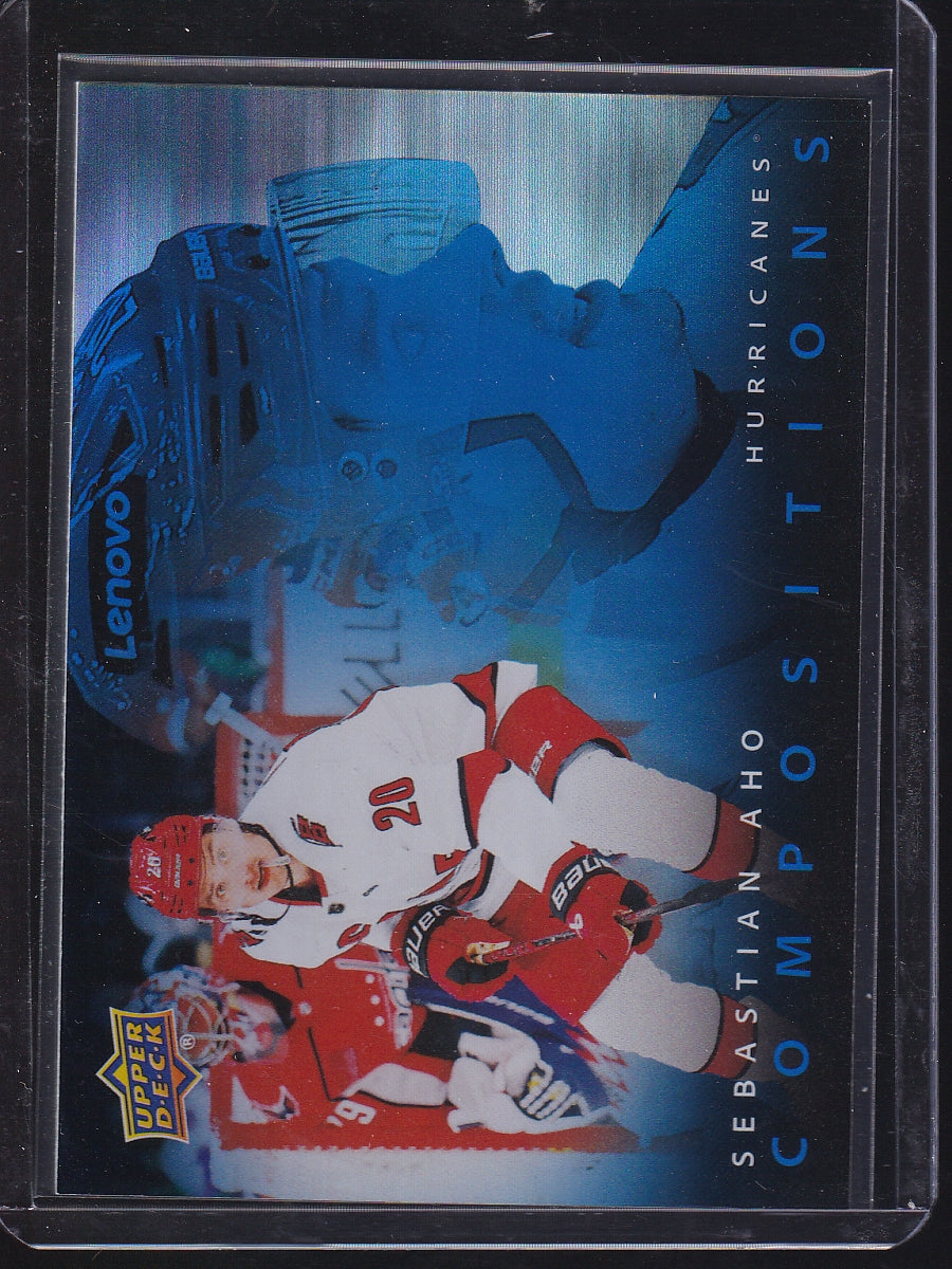 2025-26 Upper Deck #CMP-27 Sebastian Aho Compositions