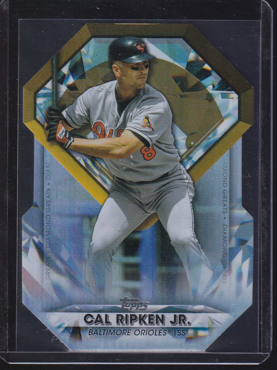 2022 Topps #DGDC-3 Cal Ripken Jr. Diamond Greats Die Cuts