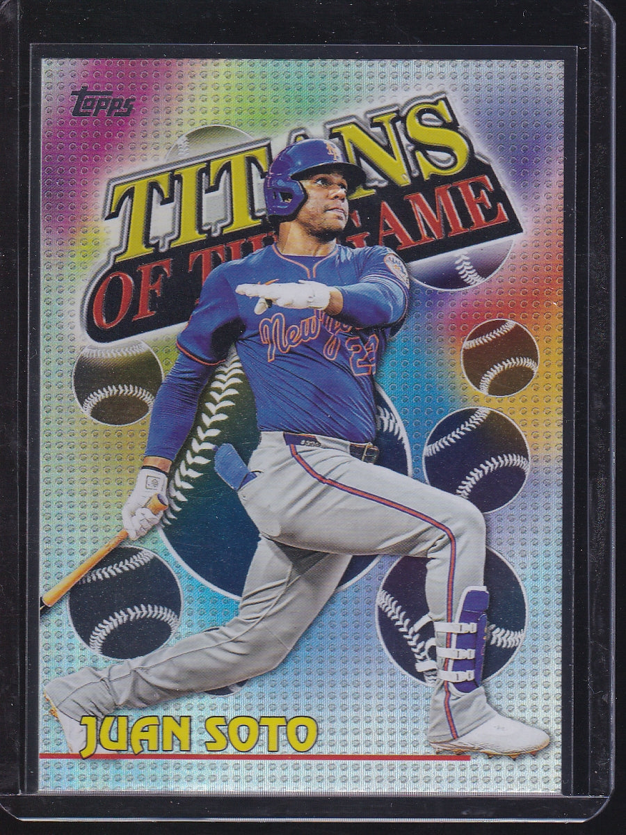 2026 Topps #TOG-11 Juan Soto Titans of the Game
