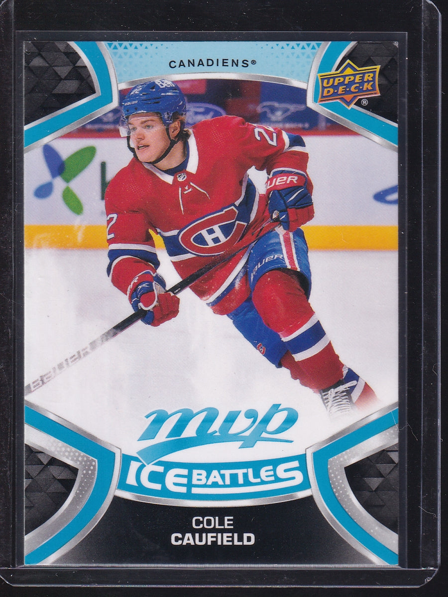 2021-22 Upper Deck MVP #243 Cole Caufield Blue
