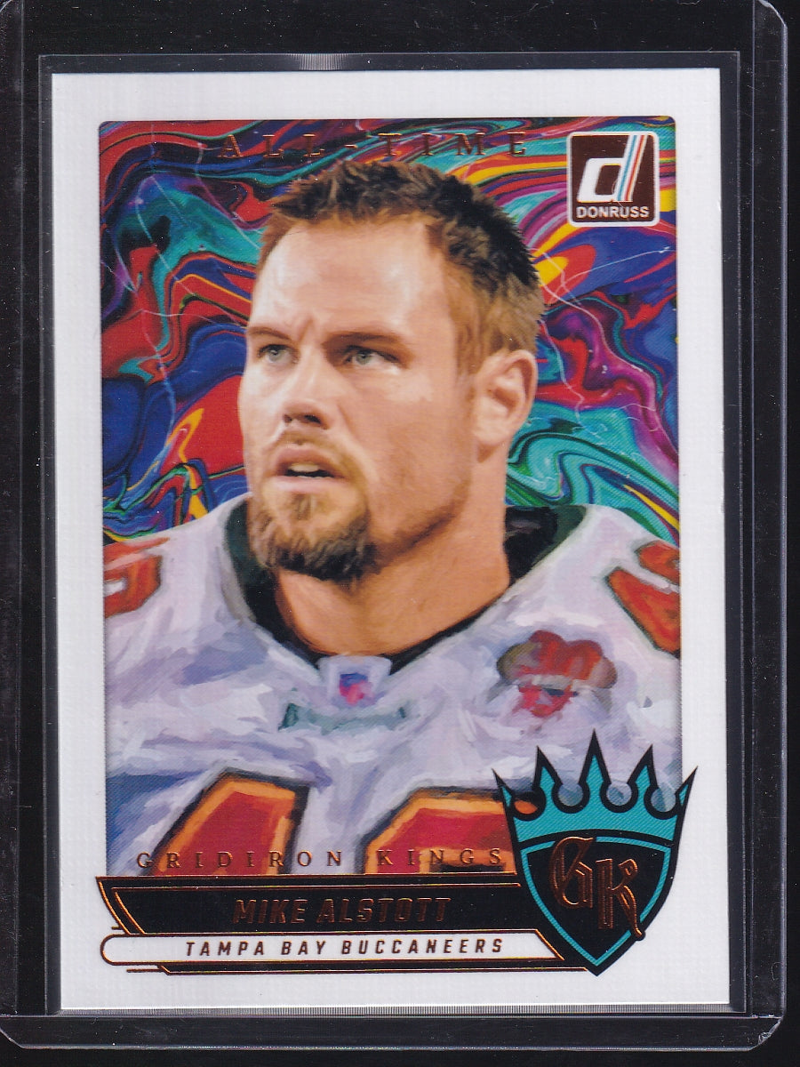 2025 Donruss #ATGK-MAT Mike Alstott All-Time Gridiron Kings