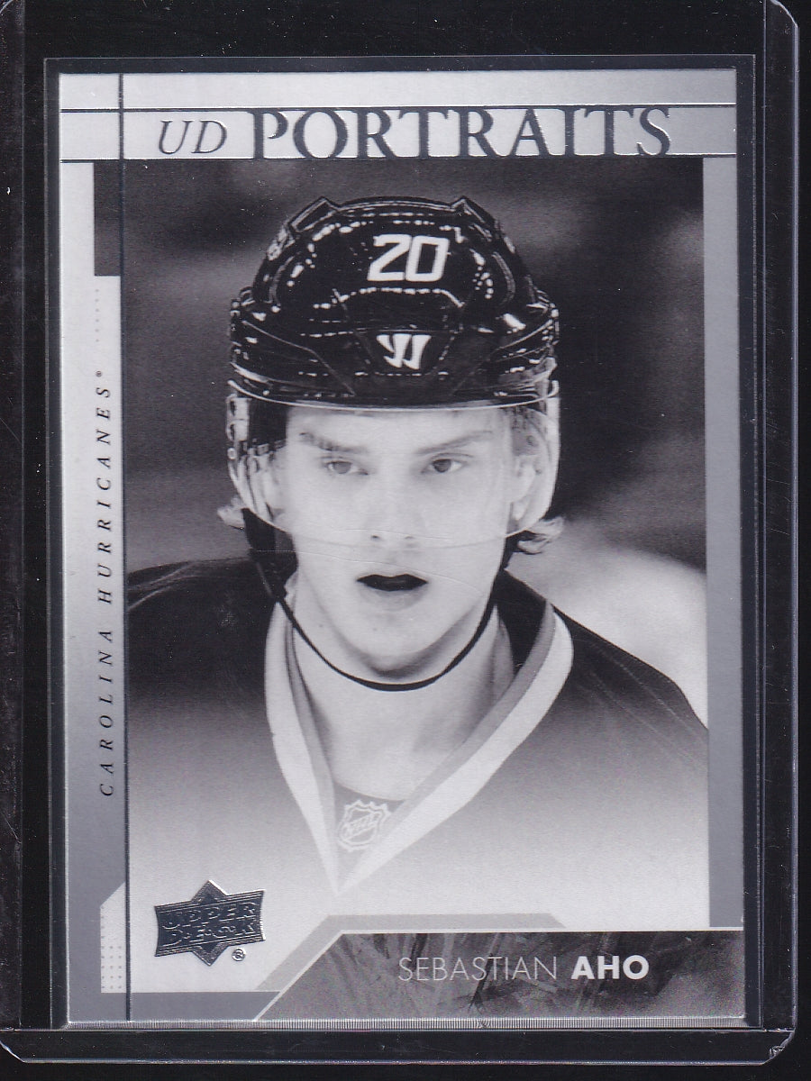 2017-18 Upper Deck #P-35 Sebastian Aho UD Portraits