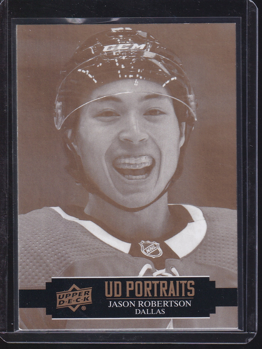 2021-22 Upper Deck #P-7 Jason Robertson UD Portraits
