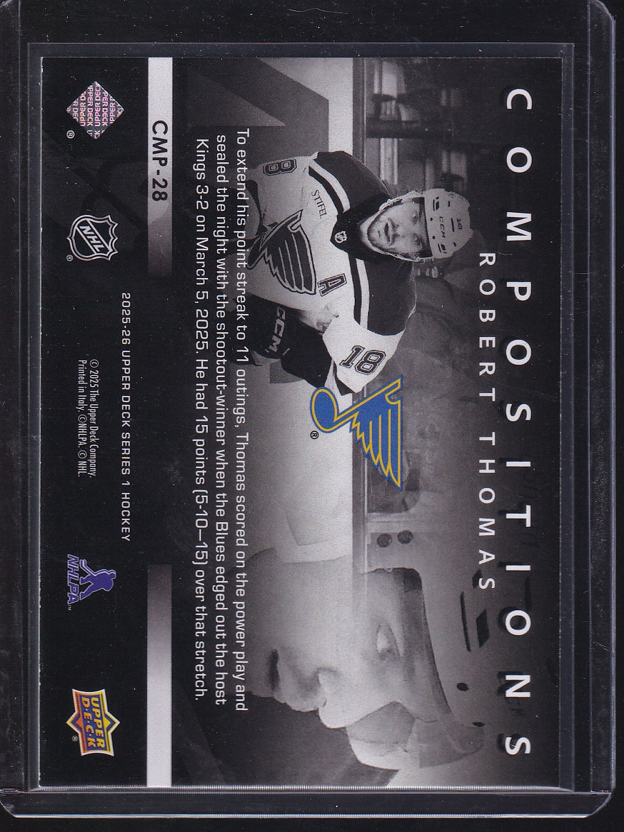 2025-26 Upper Deck #CMP-28 Robert Thomas Compositions