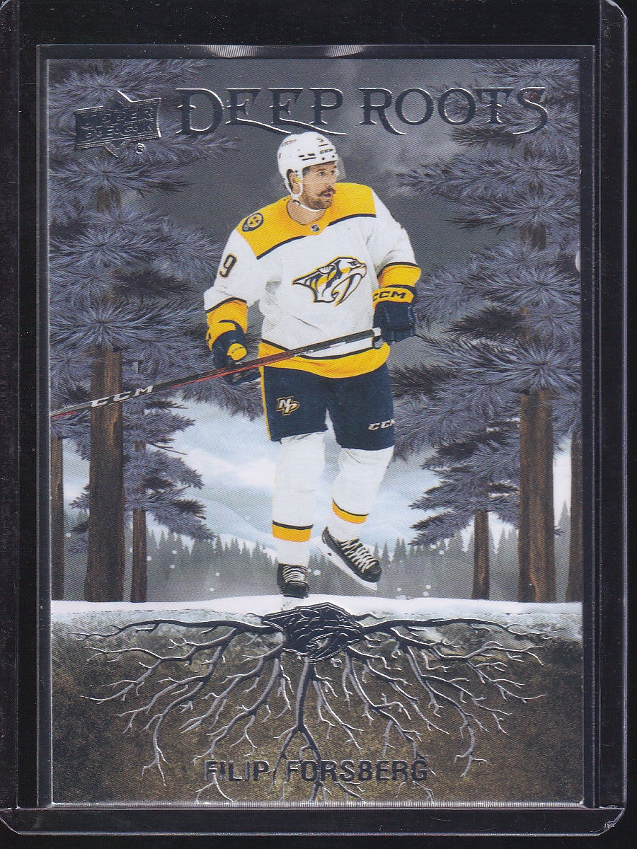 2023-24 Upper Deck #DR-10 Filip Forsberg Deep Roots