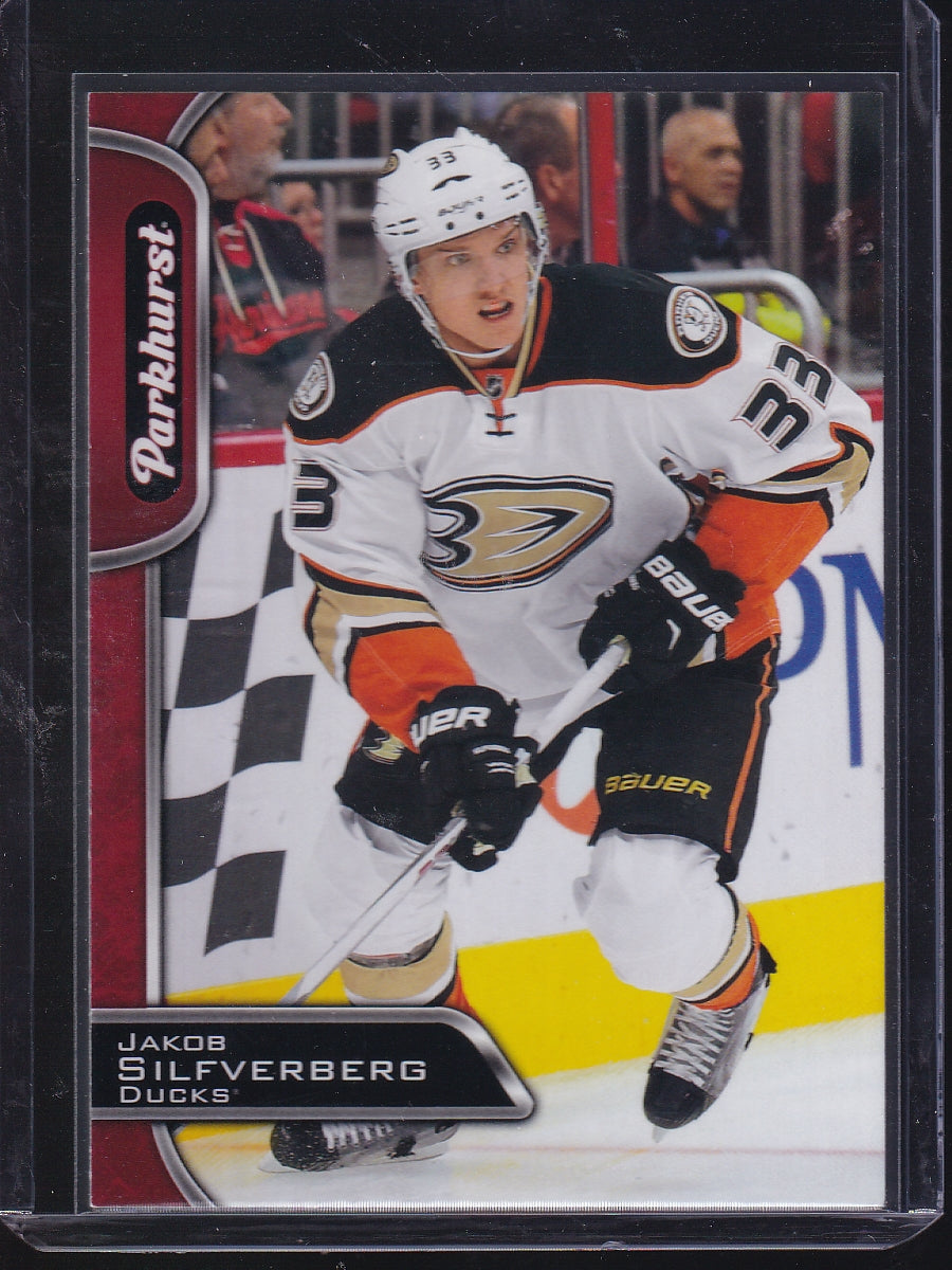 2016-17 Parkhurst #4 Jakob Silfverberg Red