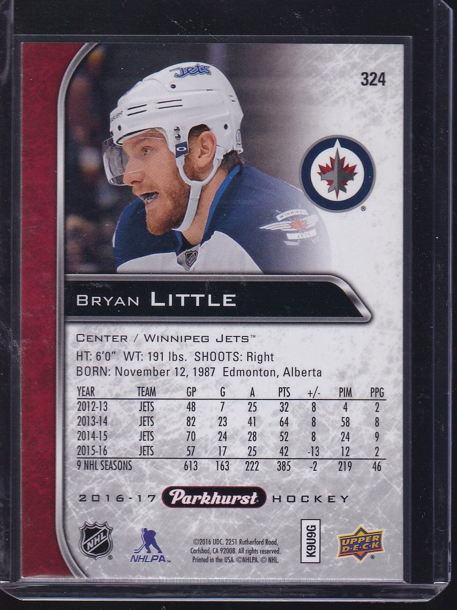 2016-17 Parkhurst #324 Bryan Little Red