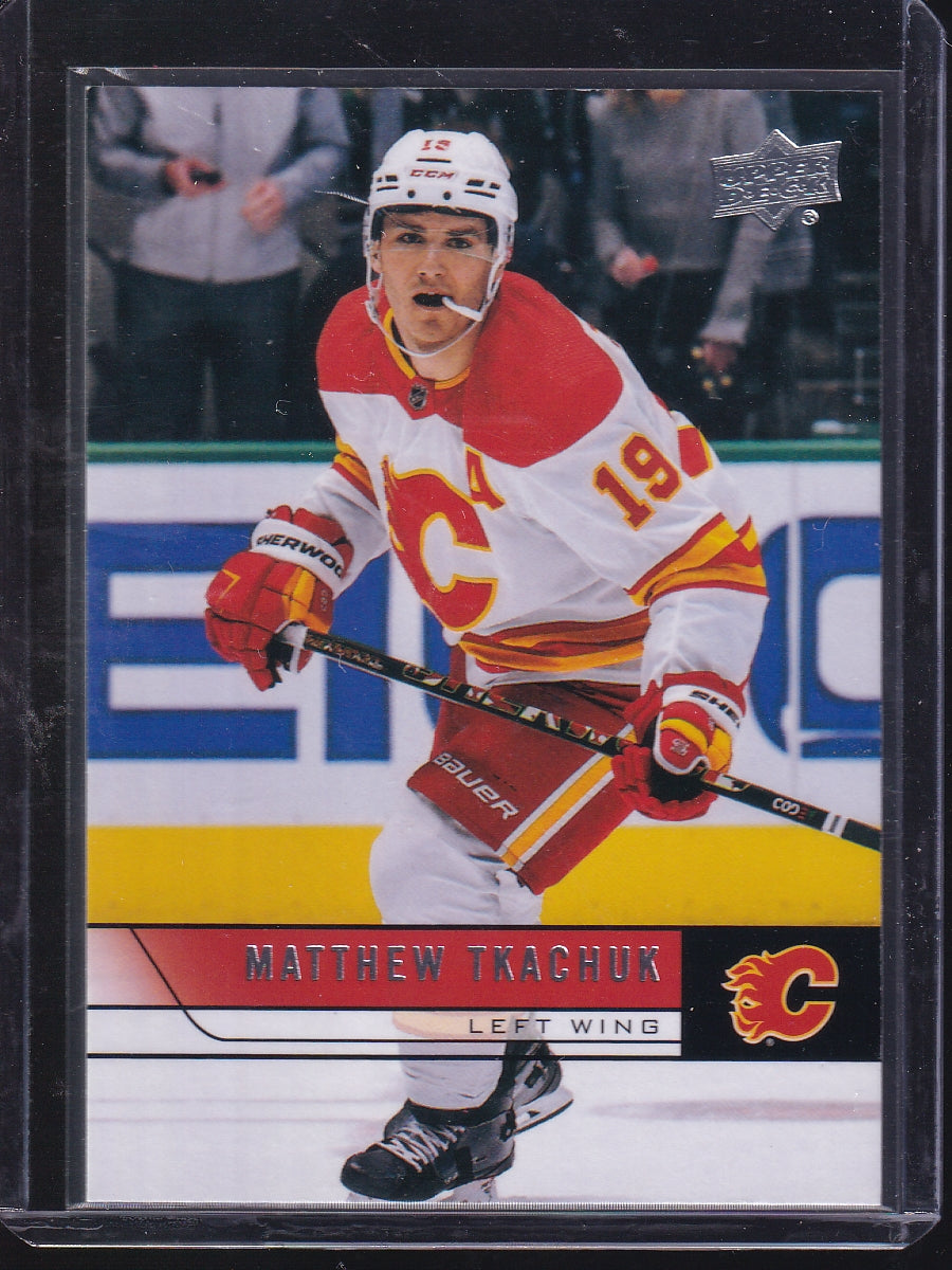 2021-22 Upper Deck #T-10 Matthew Tkachuk 2006-07 Upper Deck Retro