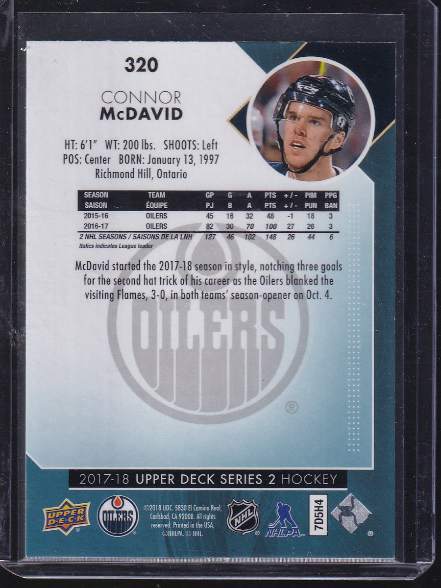 2017-18 Upper Deck #320 Connor McDavid