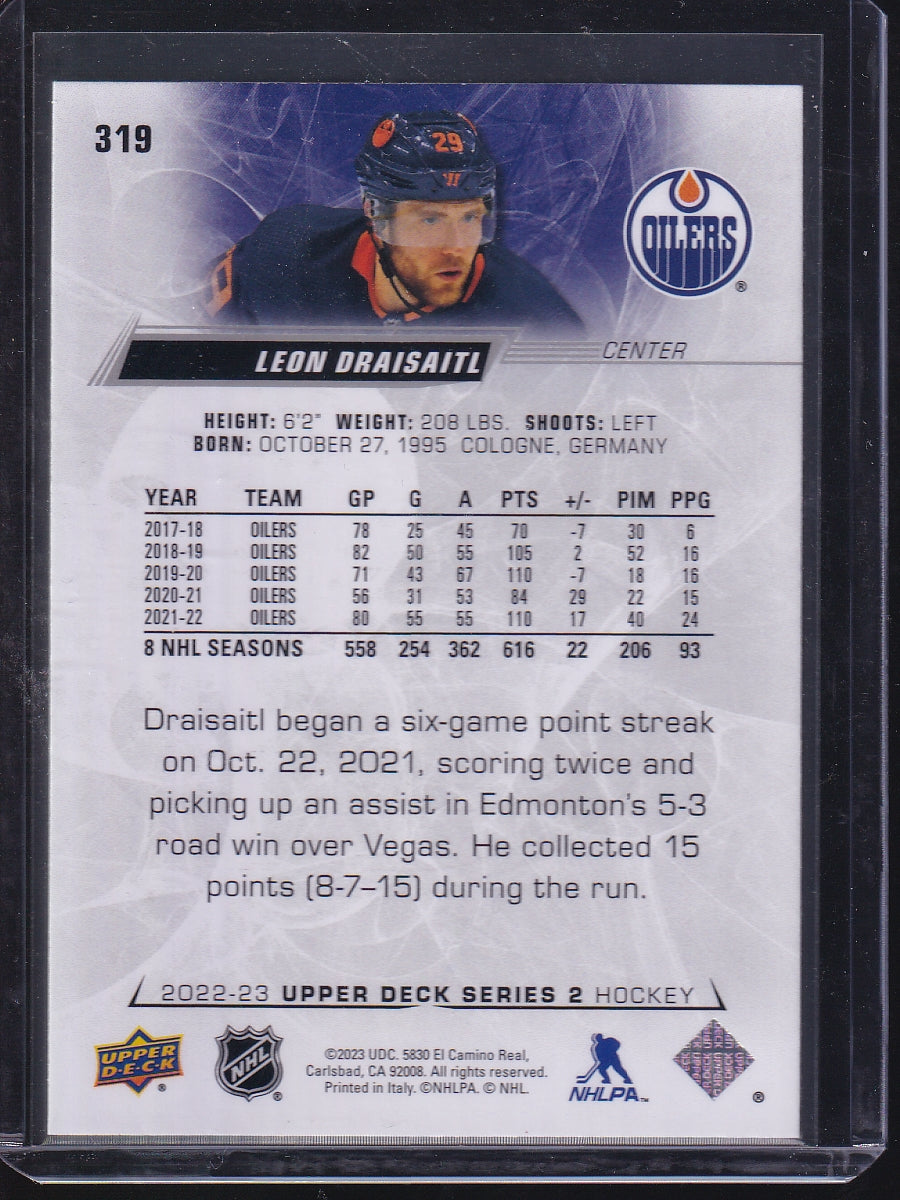 2022-23 Upper Deck #319 Leon Draisaitl