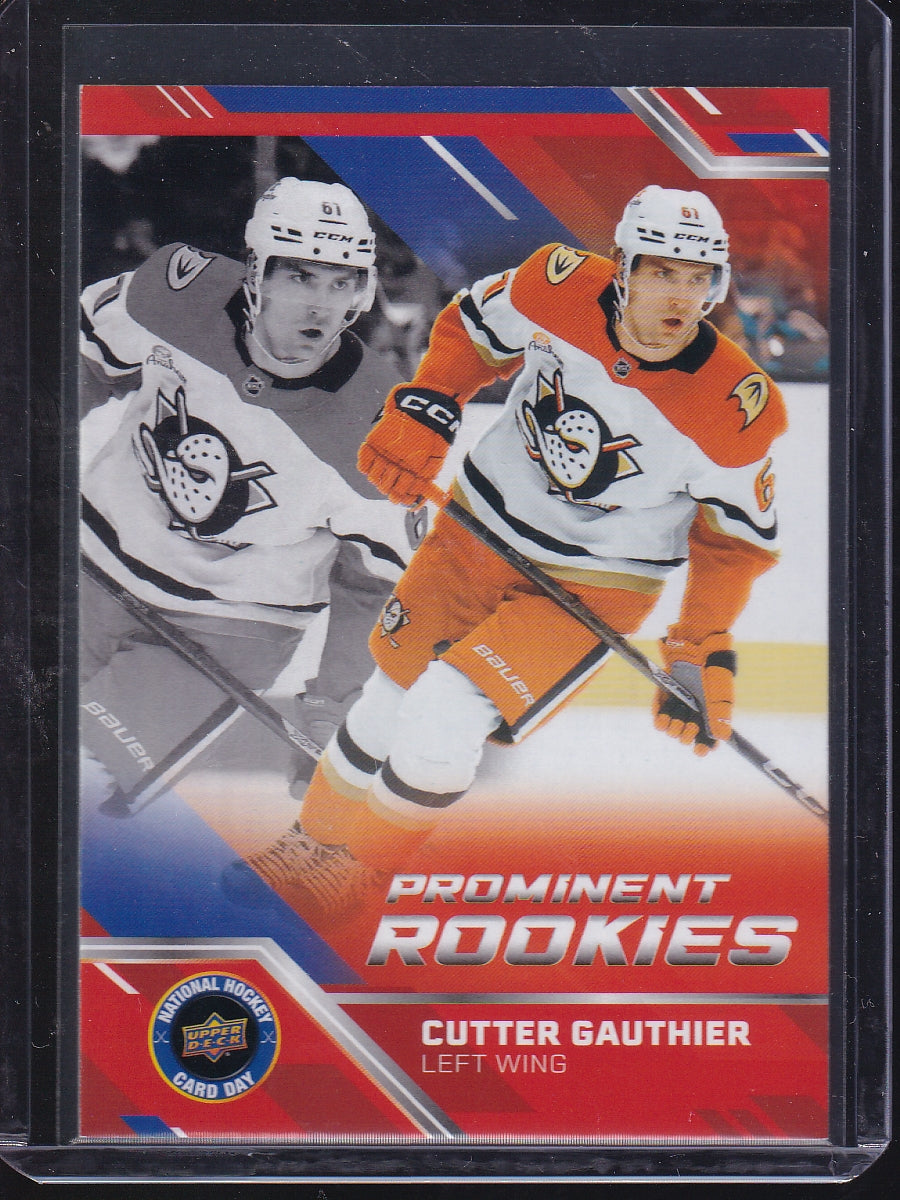 2025 Upper Deck National Hockey Card Day #NHCD-2 Cutter Gauthier