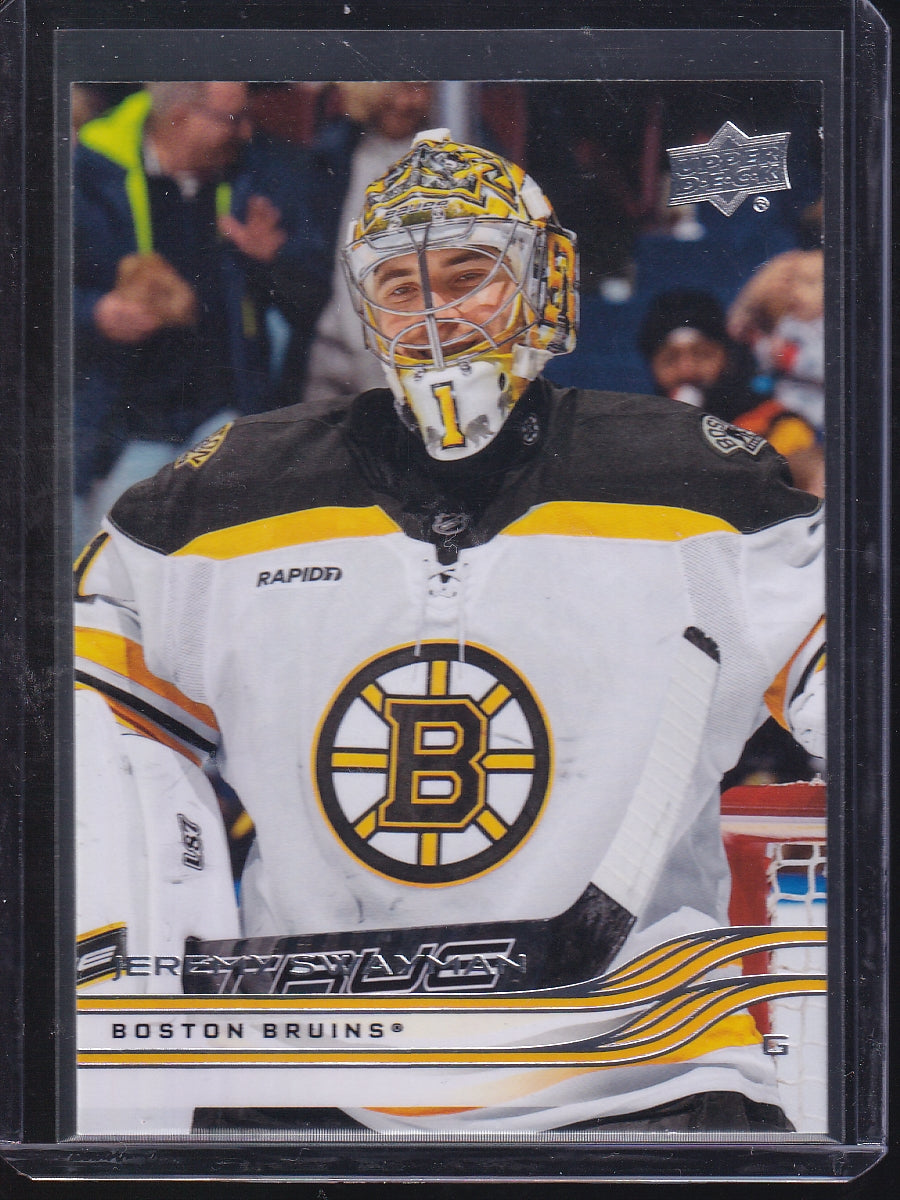 2025-26 Upper Deck #257 Jeremy Swayman