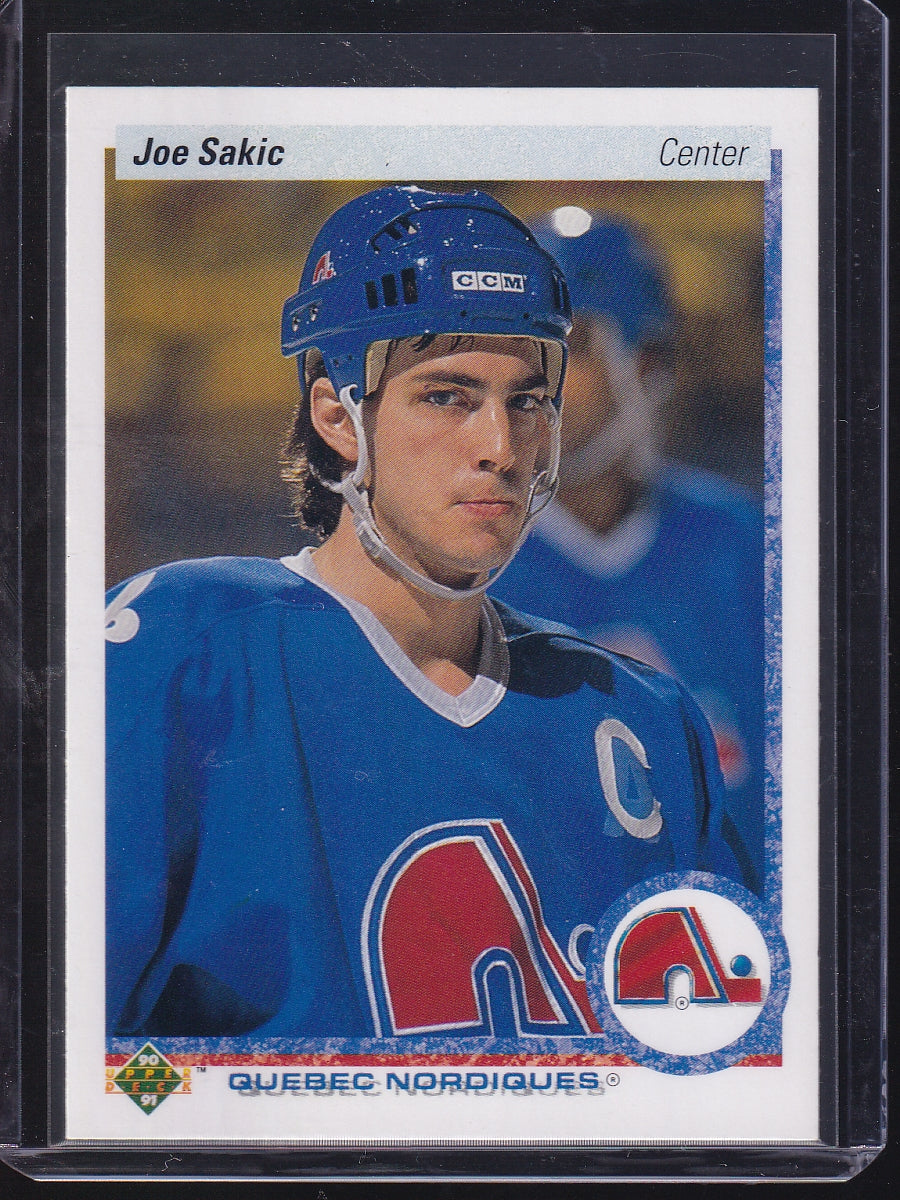 1990-91 Upper Deck #164b Joe Sakic