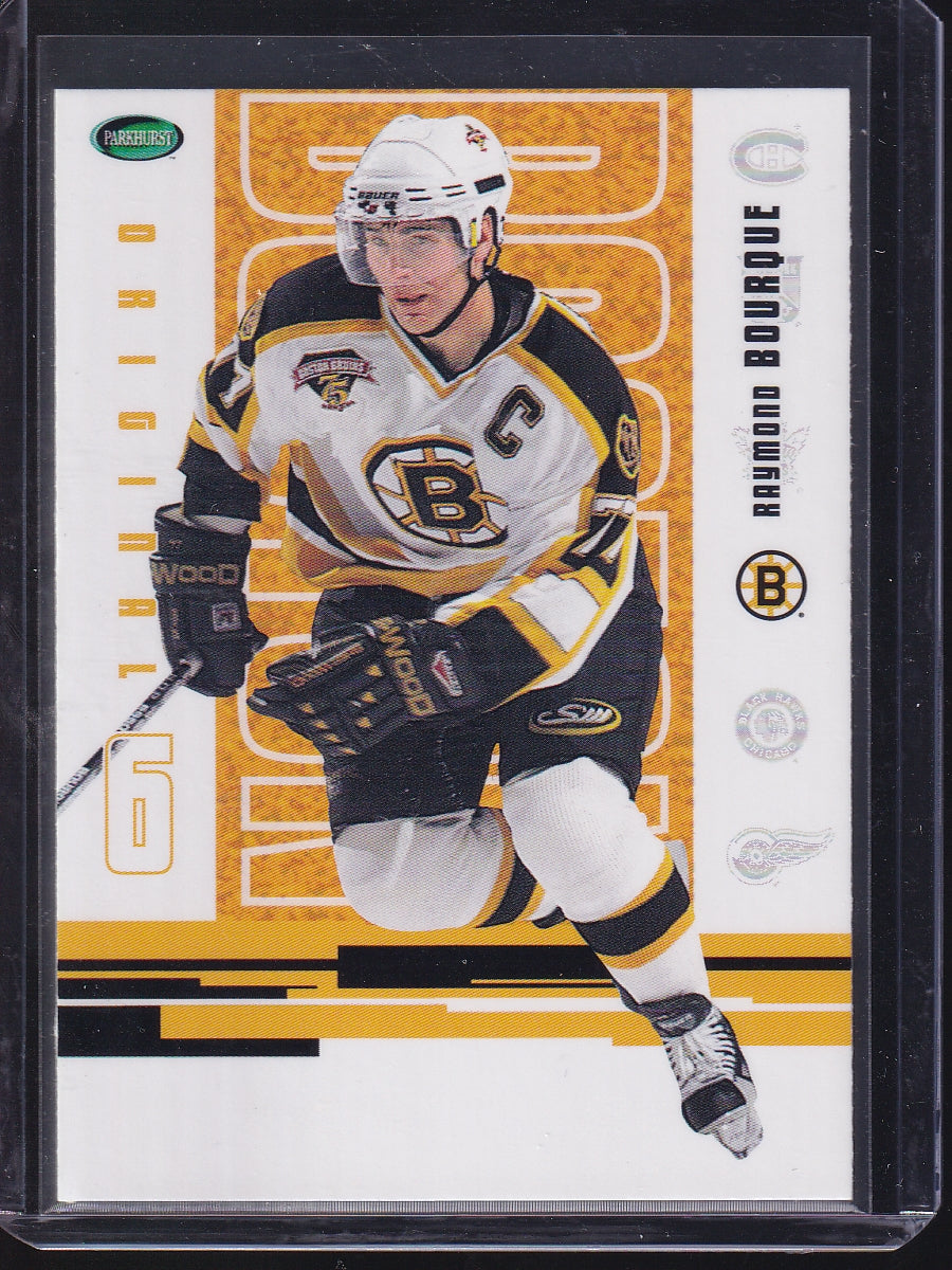 2003-04 Parkhurst Original Six Boston #41 Raymond Bourque