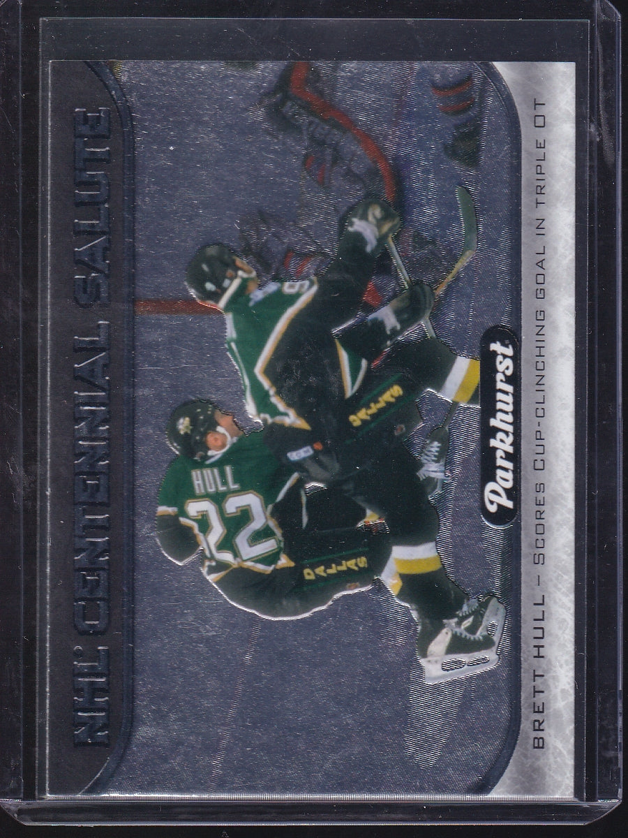 2016-17 Parkhurst #S-5 Brett Hull NHL Centennial Salute