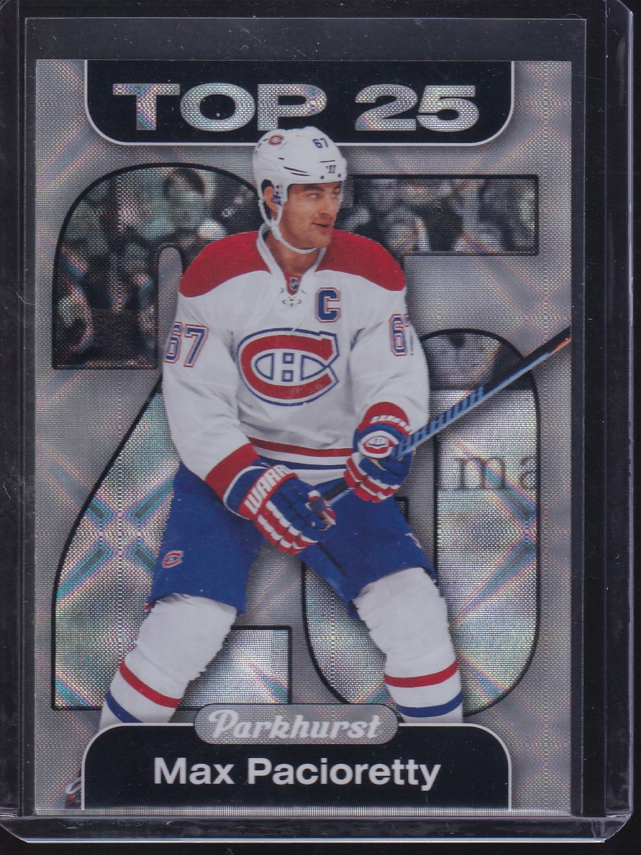 2016-17 Parkhurst #TOP20 Max Pacioretty Top 25